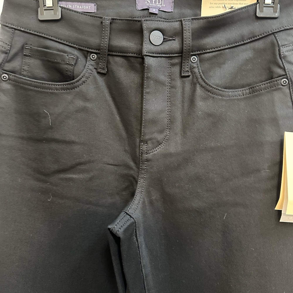 NYDJ BLACK RINSE JEANS